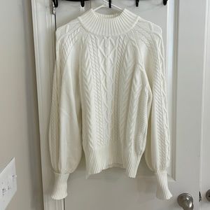 Balloon sleeve sweater!